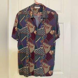 Pacsun printed shirt in medium